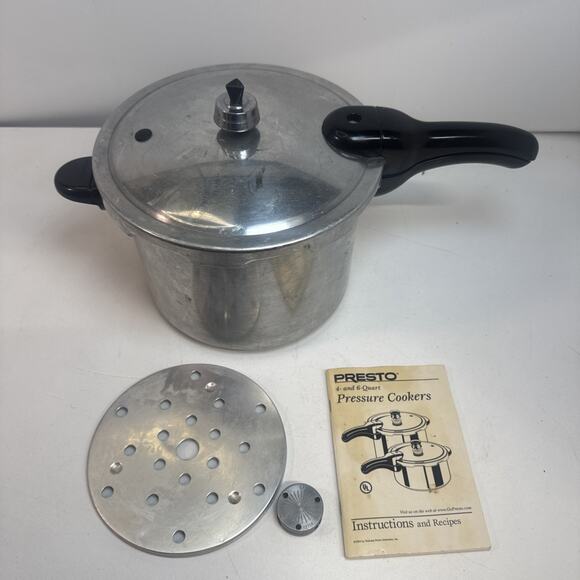 VINTAGE Presto Pressure Cooker Canner 0126408 5107 G3 - Picture 1 of 9